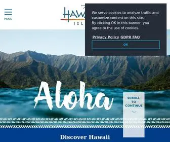 Gohawaii.com(Hawaii Travel Information) Screenshot