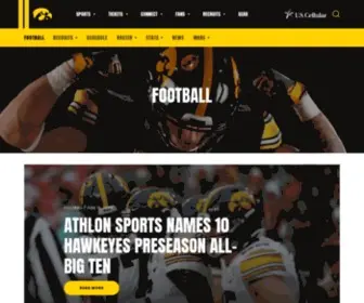 Gohawks.com(University of Iowa Athletics) Screenshot