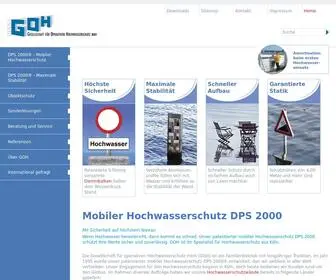 Goh.de(Hochwasserschutz köln) Screenshot