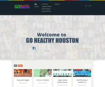 Gohealthyhouston.org(Go Healthy Houston) Screenshot