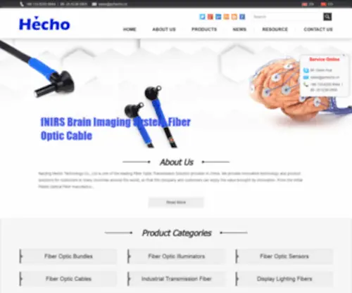 Gohecho.com(Fiber Optic Bundles) Screenshot