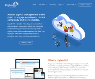 Gohigherup.com(Human Capital Management Solutions) Screenshot