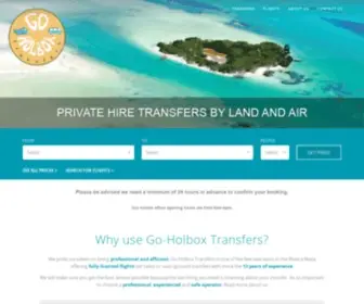 Goholboxtransfers.com(GoHolbox Transfers) Screenshot