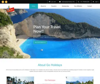 Goholidays.info(Go Holidays) Screenshot