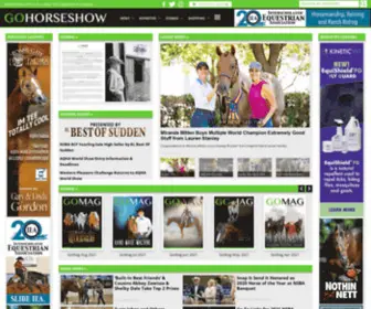 Gohorseshow.com(Where The Winners Go) Screenshot