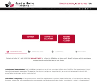 Gohospice.com(Heart 'n Home) Screenshot