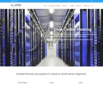 Gohostedcrm.com(Hosted services cloud msp) Screenshot