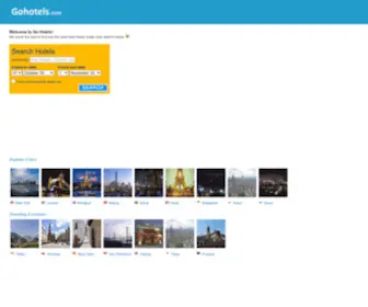 Gohotels.com(Go Hotels) Screenshot