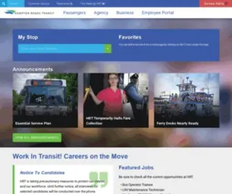 Gohrt.com(Hampton Roads Transit) Screenshot