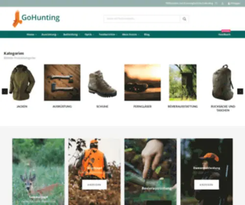 Gohunting.de(GoHunting Preisvergleich) Screenshot
