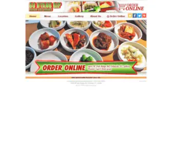 Gohyanggipkorean.com(Go Hyang Gip Korean Restaurant) Screenshot