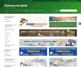 Goiasfomento.com(Goiás Fomento) Screenshot