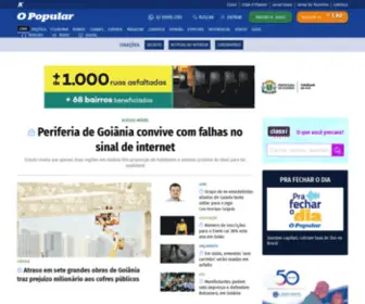 Goiasnet.com.br(O POPULAR) Screenshot