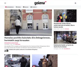 Goiena.net(Debagoieneko albisteak) Screenshot