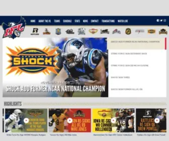 Goifl.com(Indoor Football League) Screenshot