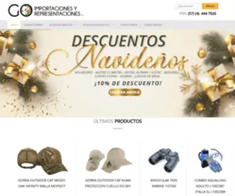 Goimportaciones.com(Inicio) Screenshot