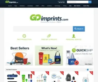 Goimprints.com(Promotional Products) Screenshot