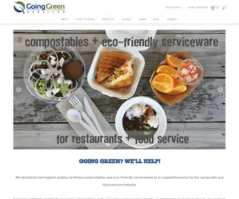 Goinggreenservices.com(Going Green Services) Screenshot