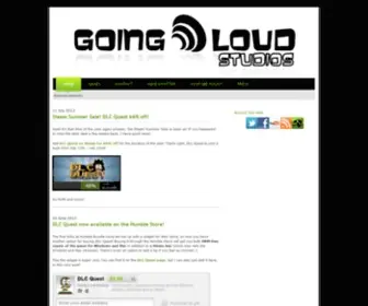 Goingloudstudios.com(Going Loud Studios) Screenshot