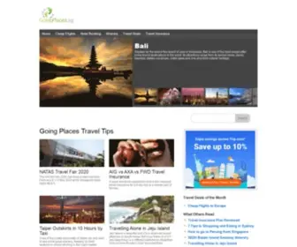 Goingplaces.sg(Travel Tips and Travel Deals) Screenshot