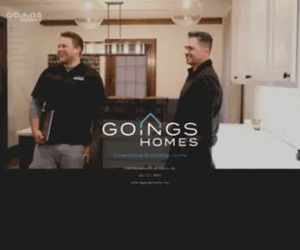 Goingshomes.com(Goings Homes) Screenshot