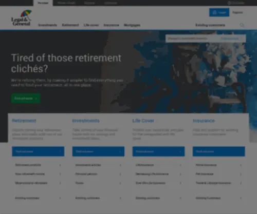 Goingtomove.co.uk(Legal & General) Screenshot