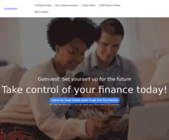 Goinvest.io(Set yourself up for the future) Screenshot