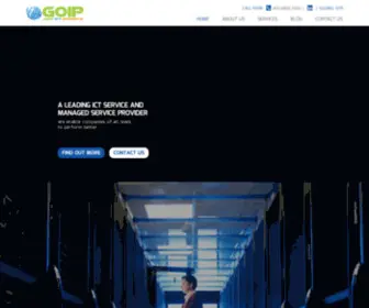 Goip.sg(A LEADING ICT SERVICE AND MANAGED SERVICE PROVIDER) Screenshot