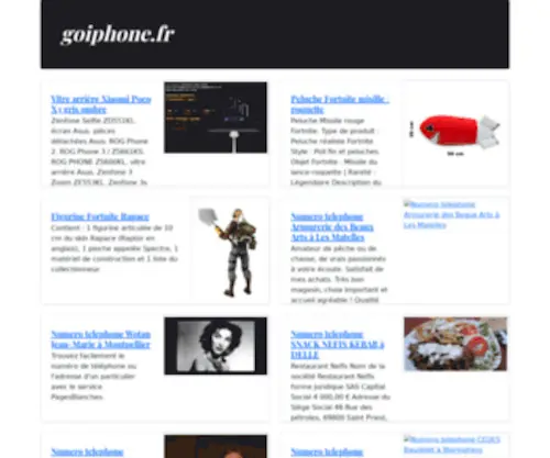 Goiphone.fr(Goiphone) Screenshot