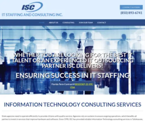 Goisc.com(Information Technology Consulting Services) Screenshot