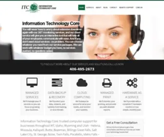 Goitc.com(Information Technology Core) Screenshot