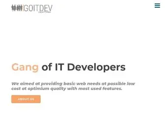 Goitdev.com(Gang of IT Developers) Screenshot