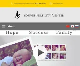 Goivf.com(Zouves Fertility Center) Screenshot