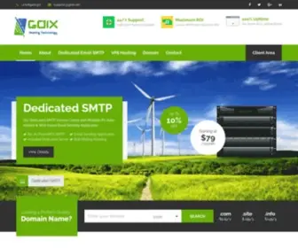 Goix.net(Dedicated Mail Server) Screenshot