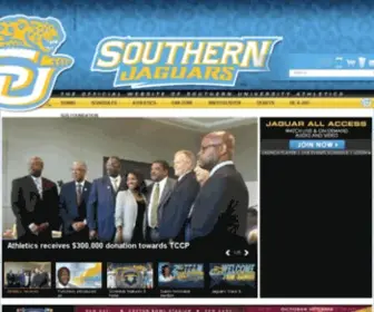 Gojagsports.com(Southern University) Screenshot