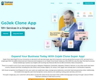 Gojekappclone.com(Gojek App Clone) Screenshot