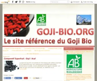 Goji-BIO.org(Goji) Screenshot