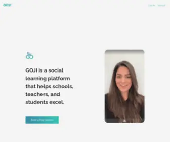 Gojinet.com(GOJI Welcome) Screenshot