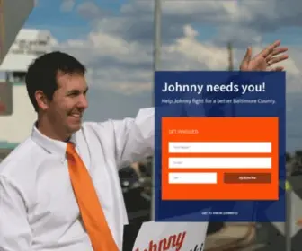Gojohnnyo.com(Baltimore County Executive Johnny Olszewski) Screenshot