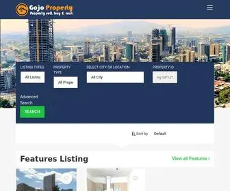 Gojoproperty.com(Gojo Property) Screenshot