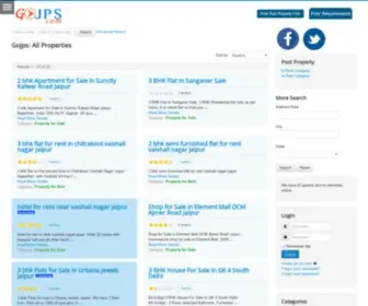 GojPS.com(All Properties) Screenshot