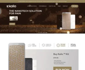 Gokailo.co.uk(Kailo UK) Screenshot