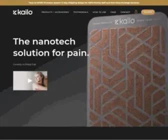 Gokailo.com(Kailo Pain Patch) Screenshot