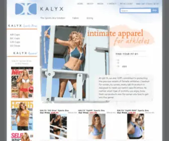 Gokalyx.com(Sports bras) Screenshot