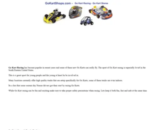 Gokartshops.com(Go Kart Racing) Screenshot