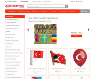 Gokbayraklar.com(Bayrak satıs yerleri) Screenshot