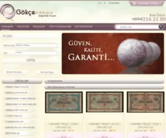 Gokcekoleksiyon.com(Gökçe Koleksiyon) Screenshot