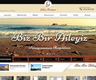 Gokcepansiyonu.com(Gökçe Pansiyon Yumurtalık) Screenshot