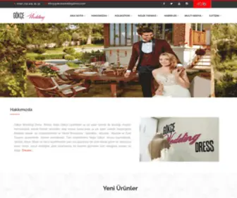 Gokceweddingdress.com(İzmir Gelinlik) Screenshot