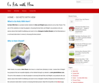 Goketowithhem.com(Go Keto With Hem) Screenshot